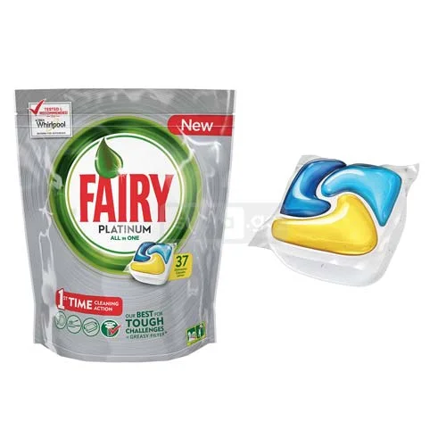 Fairy Platinum-ფეირი პლატინუმი ჭურჭლის სარეცხი აბები 43ც